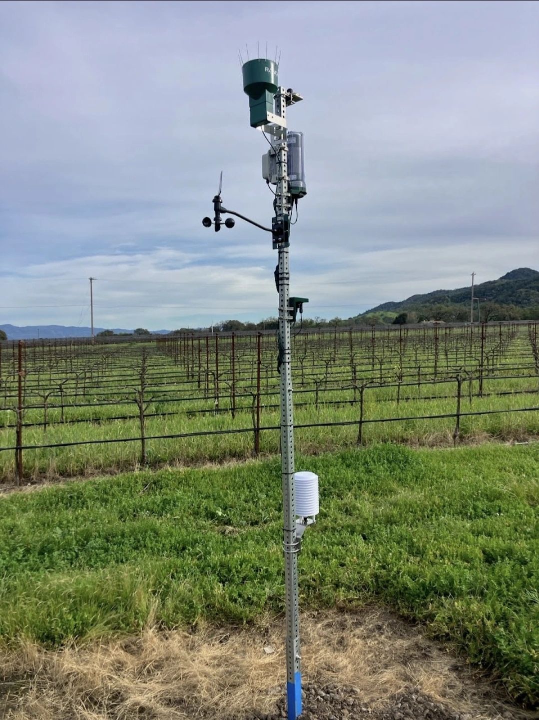 Ranch Systems weather station in the field