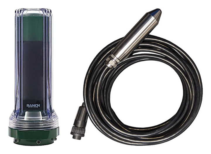RS130 telemetry node with SDI Air, Soil & Water Temperature Sensor